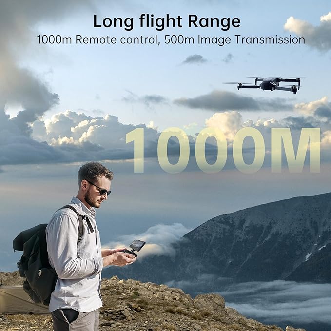‌Brushless Motor GPS Drone with Camera - CHUBORY X10 PRO 4K UHD for Adults / 90 Min Long Flight Time / 3280 FT Control Range / 5G FPV RC Quadcopter Featuring Auto Return & Follow Me (<0.55bl) Beginner-Friendly Drones‌