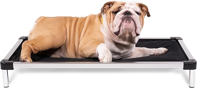 K9 Ballistics Chew Proof Armored Crate Bed 29 x 18 for Small Dogs - Virtually Indestructible Pad, Preassembled, Withstands Aggressive Chewers - Fits 30” Wire Crates, Obsidian Black