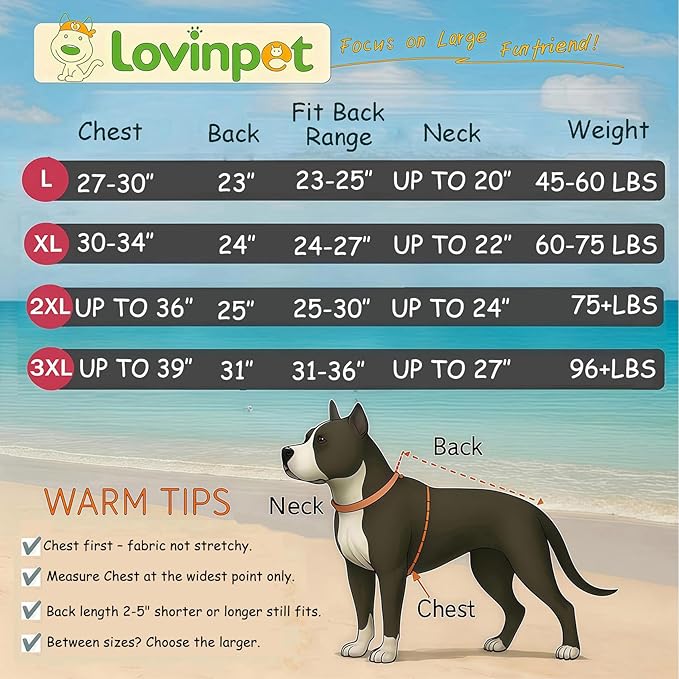 LovinPet Reversible Dog Puffer Coat for Medium & Large Dogs, Down‑Insulated Winter Jacket, Water‑Resistant & Wind‑Resistant, Anti‑Static, Dual-Sided Purple & Black for Cold Weather,L