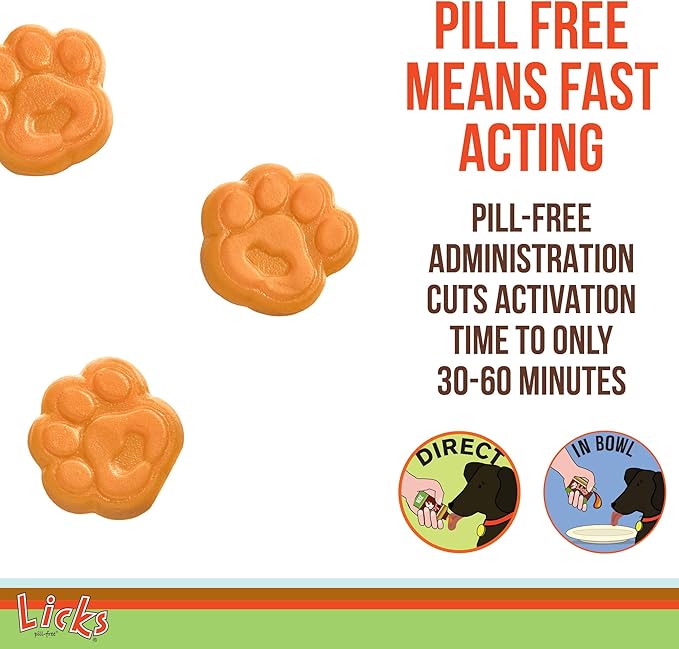 Licks - Dog Skin & Allergy - Vitamin Gummis - 90 Use