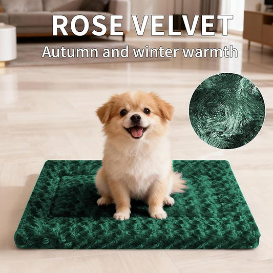 Dog Bed Mat - Comfortable Dog Kennel Pad, Multi-Purpose Crate Bed & Bed Mats for Dogs & Cats