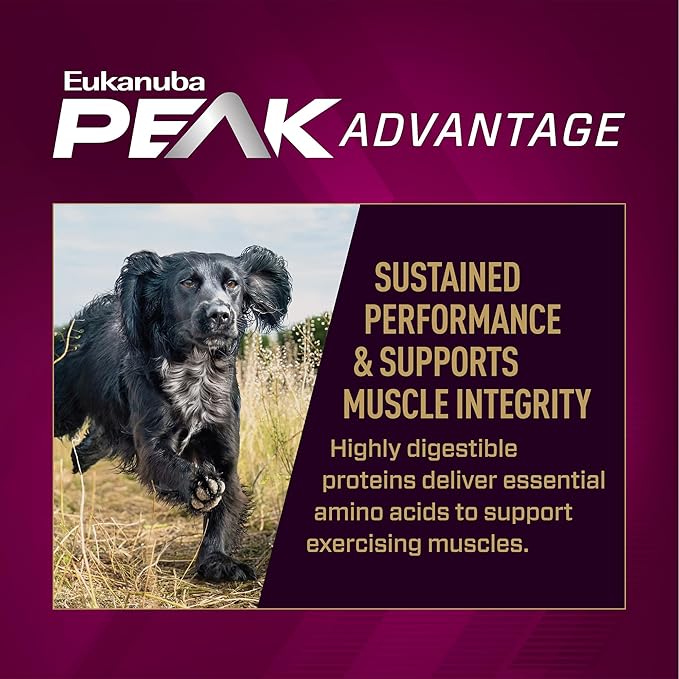 EUKANUBA Adult Premium Performance 30/20 Sport Small Bites Dry Dog Food, 3.5 lb Bag