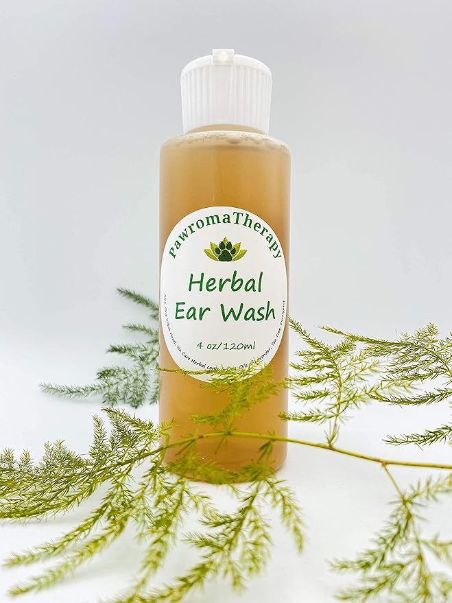 Herbal Ear Wash for Dogs and Cats 4 oz