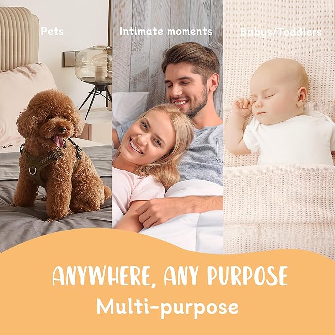 Catalonia Waterproof Blanket for Bed Intimacy, Reversible Fleece Bed Sofa Cover, Washable Liquid Proof Furniture Protector