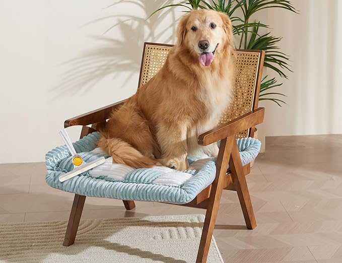Couch Cushion Cover for dogs Sofa Cover Washable Pet Love Seat Couch Covers for Sofa Slipcovers Couch Protector Blanket for Dogs Sofa Cushion Covers for Pets Washable Pad Blue 70x70cm/27.6x27.6in