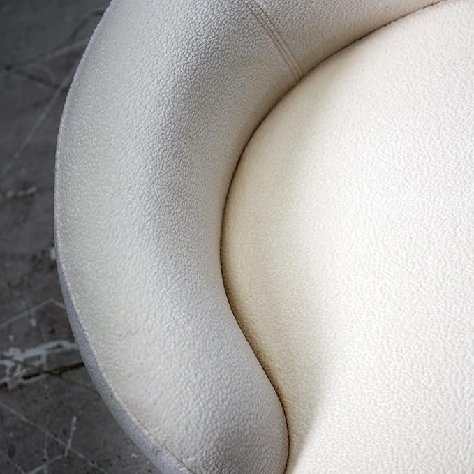 Luxury Pet Sofa Bed - Washable Plush Velvet Pet Couch for Medium & Large Dogs,Milky White