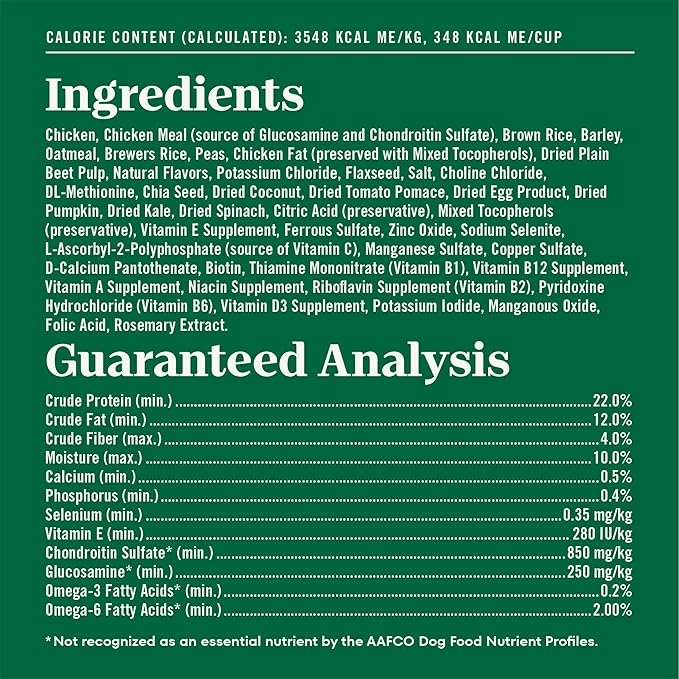 Nutro Natural Choice Adult Large Breed Dog Food Dry, Chicken & Brown Rice Recipe, 36 lb. Bag