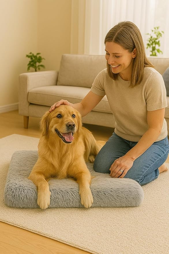 Dog Bed pet beds (X-Large)- Premium Quality, Washable & Portable, Eco-Friendly, Multiple Sizes, Stylish Design, Removable Cover, Size X-Large(39.37 X 23.62 X 3.93) inch