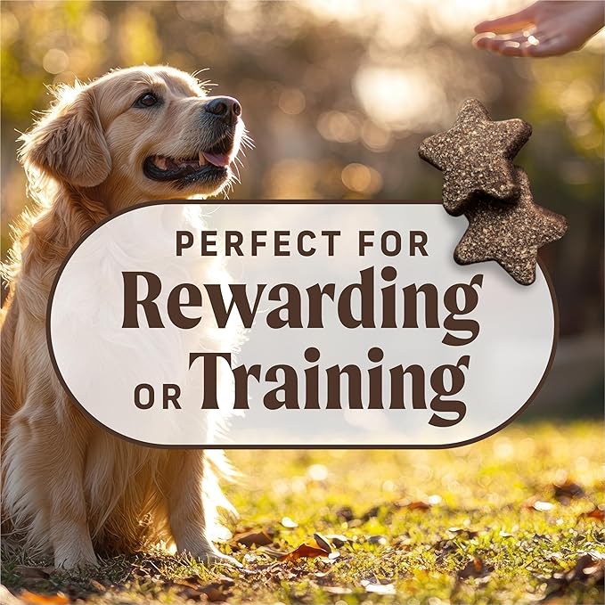 Merrick Power Bites Natural Soft And Chewy Real Meat Dog Treats, Grain Free Snack With Real Chicken Recipe - 6 oz. Bag