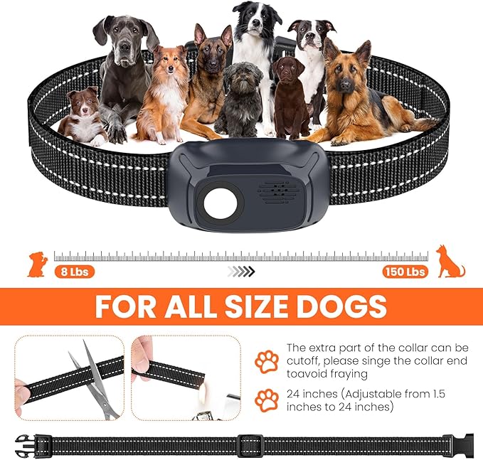Dog Shock Collar - 4000FT Remote Training Collar with 4 Modes & LED, IP67 Waterproof, Rechargeable E Collar for Small to Large Dogs, Green