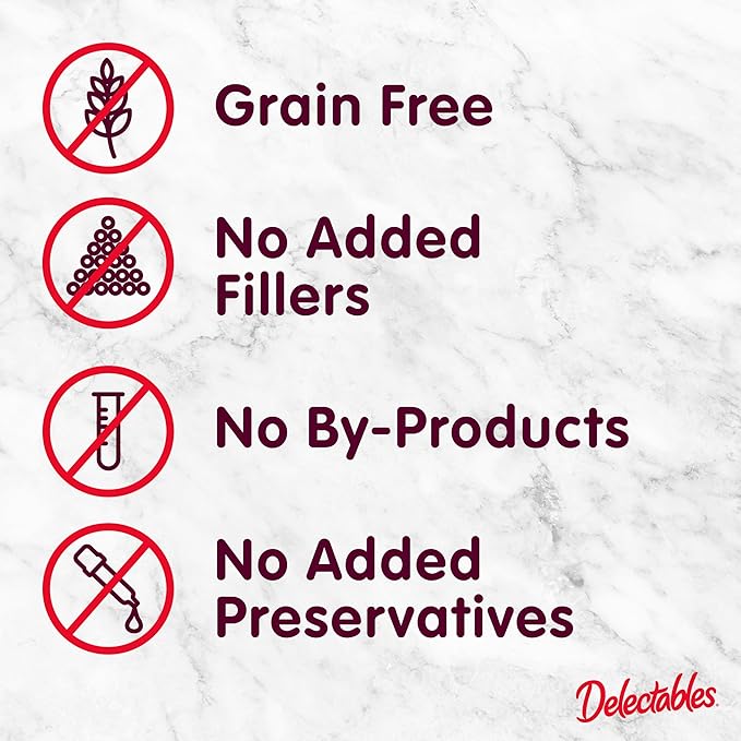 Hartz Delectables Stew Senior Lickable Wet Cat Treats, Multiple Flavors 1.4 Ounce (Pack of 12)