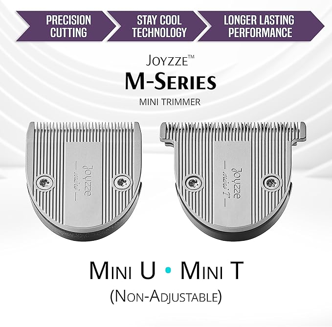 M Series Clippers Blades - Premium Quality, Compatible with Hornet Mini Clippers Only - Achieve Professional Pet Grooming,Ideal for Trimming and All Hair Types (Mini T Blade)