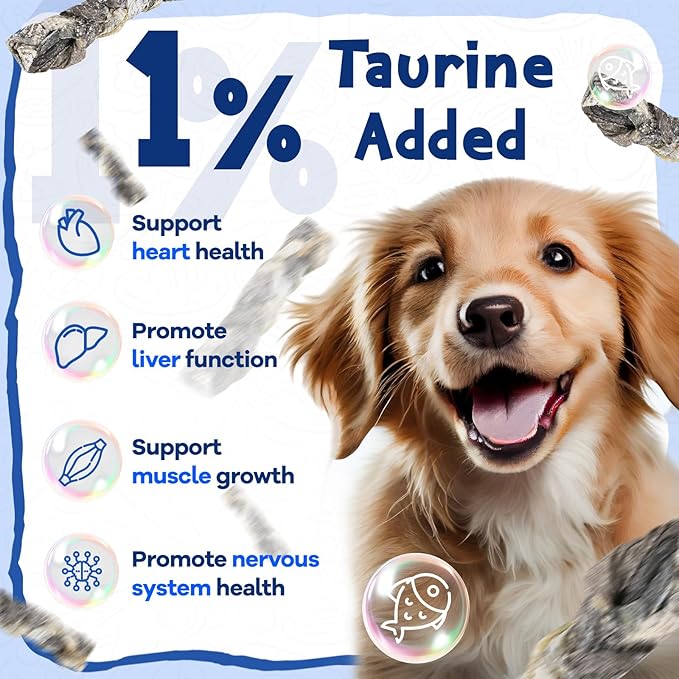 PAWUP Cod Fish Skin Braids Dog Treats Natural Dried Dog Snacks Sticks, High Omega-3 Single Ingredient Cod Skin Chews w/Taurine, 7 oz