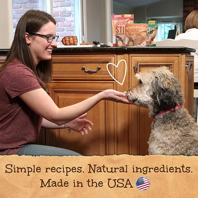 Happy Howie's Soft Meat Roll Treat - Soft Dog Food Rolls, High Protein, Natural Ingredients, for All Dogs, Made in USA - Turkey, 7 Oz (Pack of 1)