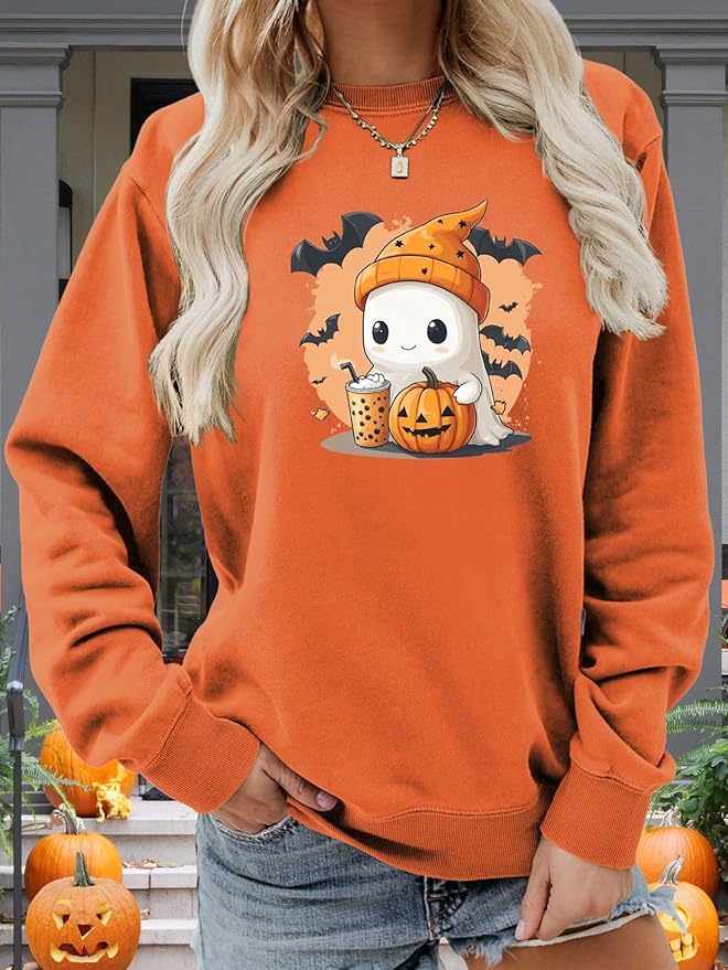 Womens Cat Print Hoodies Trendy Funny Cat Graphic Long Sleeve Sweatshirt Y2k Streetwear Hooded Pullover Tops
