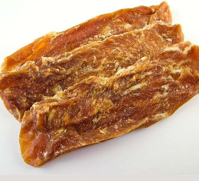 Emmy's Best EBPP Chicken Jerky Dog Treats Made in USA - 100% Natural Jerky Treats Made with Real Chicken for Medium Dogs, Large and Small Dogs - 4oz Bag