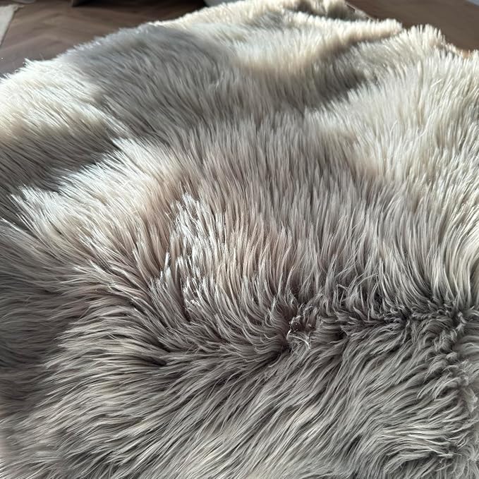 Waterproof Dog Blanket for Small, Medium & Large Dogs – Faux Fur Pet Throw for Couch, Sofa, Bed & Car – Soft, Washable, Stain-Resistant, Durable Cover – Grey – 40" x 30"