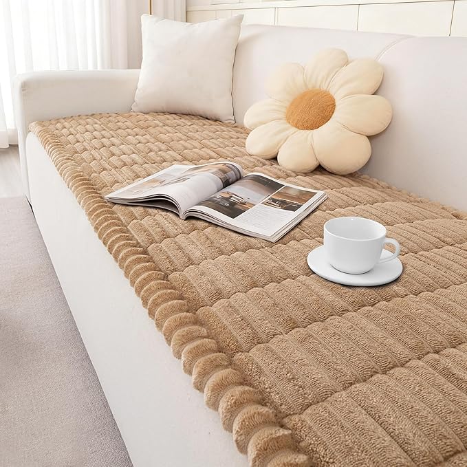 Couch Covers for Dogs, Washable Sofa Couch Cover for Pet, Couchs Covers for Cushion Sofa Pet Friendly, Non Slip Sofa Cover (27.6''*82.7''/60 x 210cm)