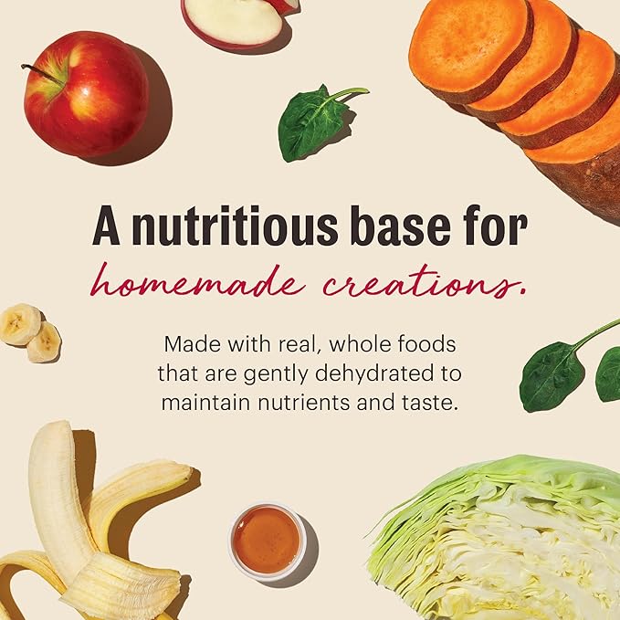 The Honest Kitchen Wholemade™ Dehydrated Grain Free Fruit & Veggie Base Mix Dog Food (Just Add Protein), 7 lb Box