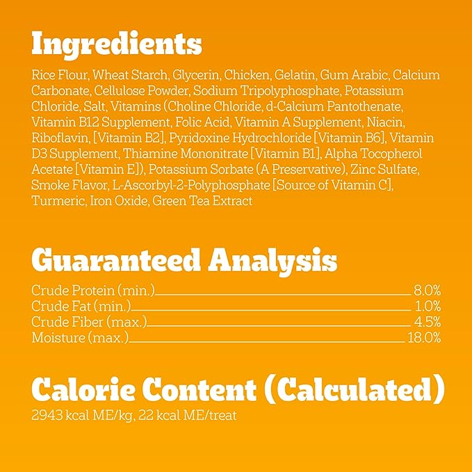 Pedigree Dentastix Small and Toy Breed Dog Treats, Original with Real Chicken, 20.3 oz. Bag (84 Treats)