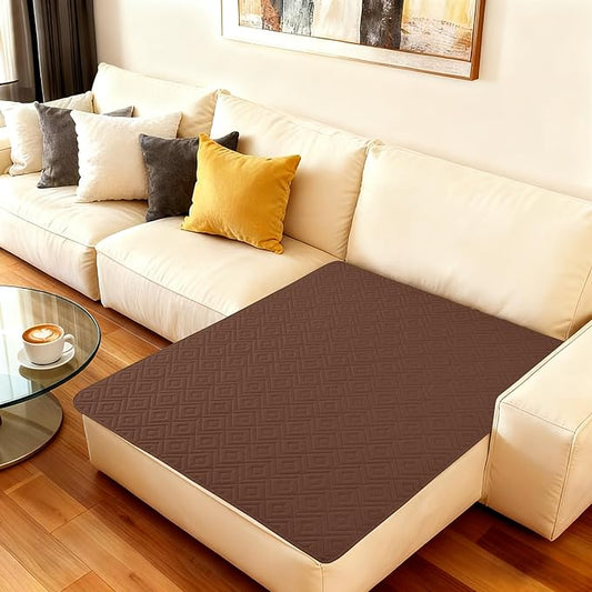 hyha Waterproof Dog Blanket, Soft Pet Bed Blankets, Waterproof Sofa Couch Cover for Dogs Washable, Reversible Pet Couch Covers for Sofa Furniture (40x50 Inch, Brown/Chocolate)