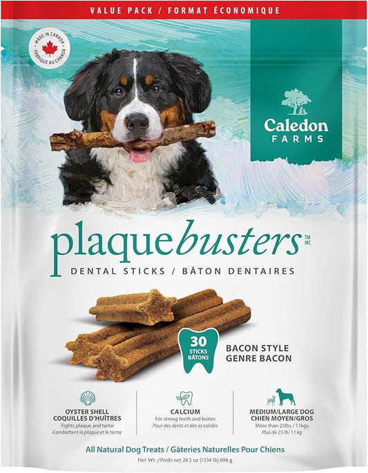 Caledon Farms Plaque Busters Bacon - Value Pack 24.5oz/696 Grams