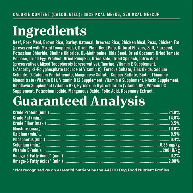 Nutro Natural Choice Beef & Brown Rice Adult Dry Dog Food Recipe, 4.5 lb. Bag