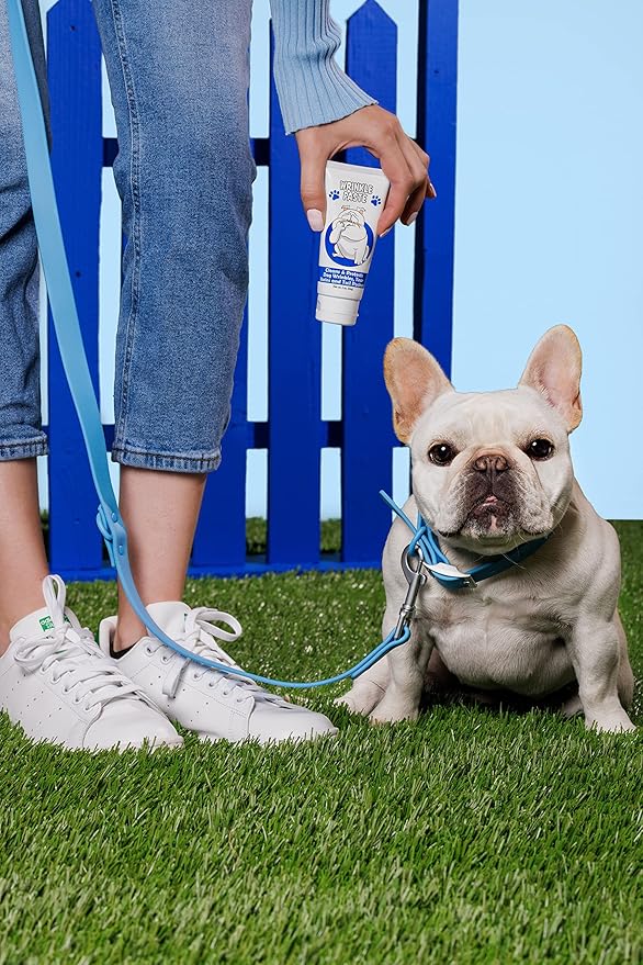 Squishface Wrinkle Paste & Flexible Silicone Dog Wrinkle Cream Applicator Bundle - Softer, Cleaner Way to Apply Wrinkle Paste to Your Dog's Face - Great for All Breeds!