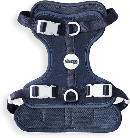 HNS1002J Arlo Medium Adjustable Soft Padded No Pull Pet Harness with 3 Buckles and 3 Leash Clips, Highball