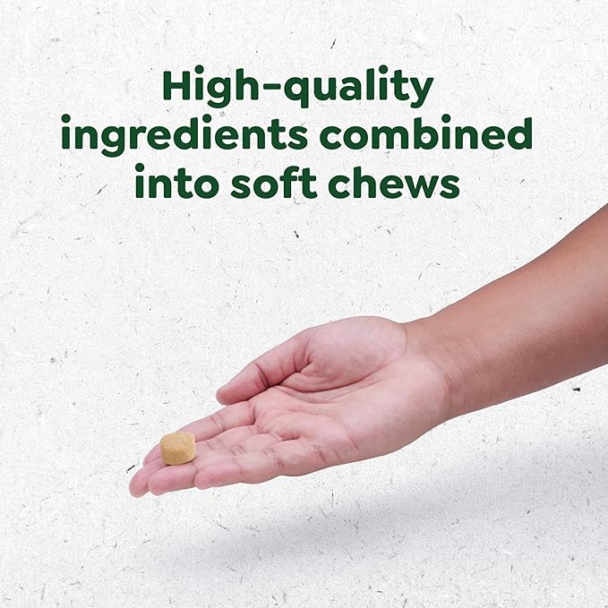 Greenies Dog Supplements 8-in-1 Multi-Benefit Chicken Flavor, 7.76 oz. Pouch, 40 Count