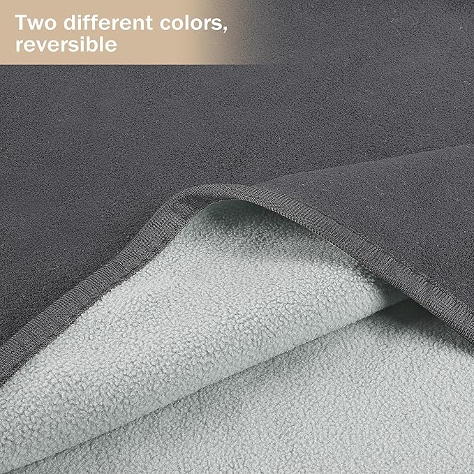 Catalonia Waterproof Blanket for Bed Intimacy, Reversible Fleece Bed Sofa Cover, Washable Liquid Proof Furniture Protector