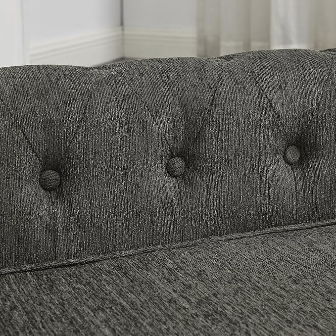 Hesza Rectanglar Pet Bed for Small and Medium Dogs, Durable Elevated Dog Sofa Bed, Comfortable Dog Couch, Modern and Stylish Pet Sofa for Small and Medium Dogs, Gray