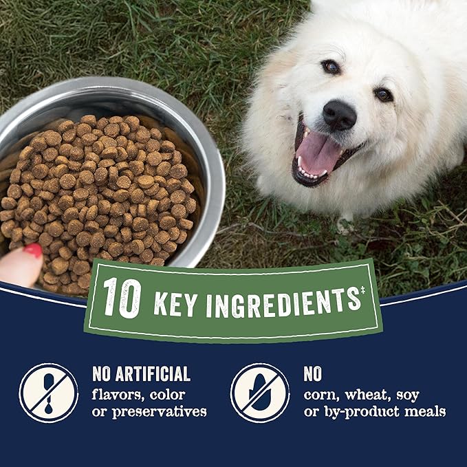 CANIDAE Pure Farm to Bowl Free-Range Bison & Barley Dog Food, Adult, 4lb