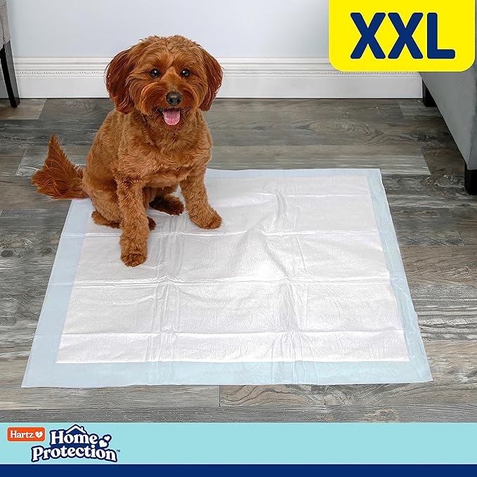 Hartz Home Protection Mountain Fresh Scented Dog Pads, XXL 20 Count, Super Absorbent & Won't Leak, Odor Eliminating