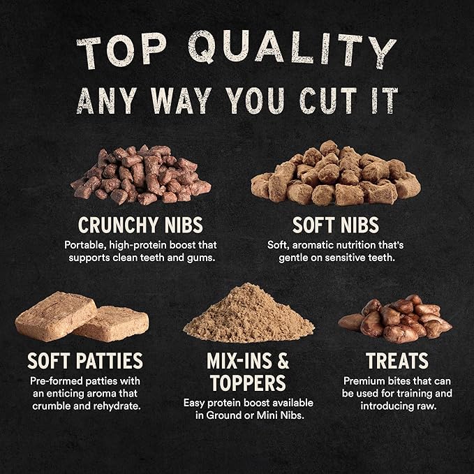 Vital Essentials Freeze-Dried Raw Bar Poultry Bundle | Duck Head, Duck Neck, Turkey Neck | Single Ingredient Dog Treat & Natural Chews | Made in USA | 3 Pack