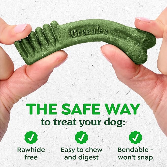 Greenies Veterinarian-Recommended Natural Dental Dog Treats Regular Size, Original Flavor, 27 oz. Pack, 96 Count