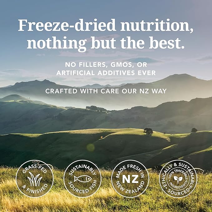 K9 Natural - Grain Free Freeze Dried Dog Food - Lamb & Salmon, 4lb