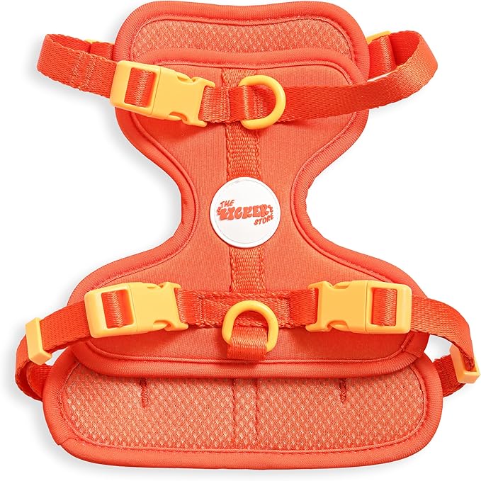 HNS1001A Arlo Small Adjustable Soft Padded No Pull Pet Harness with 3 Buckles and 3 Leash Clips, Aperol