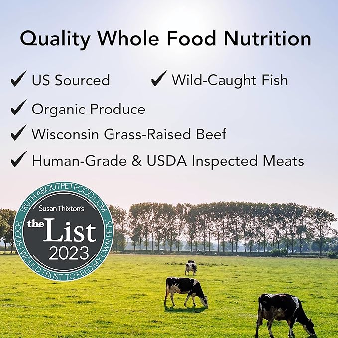 Simple Food Project - Beef & Salmon Recipe - Freeze Dried Raw Food for Dogs - 96oz