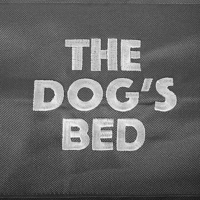 The Dog’s Bed Utility Waterproof Dog Bed, Medium, Durable Grey Oxford Fabric, Tough YKK Zippers, Washable Reversible Cover, Veterinary Approved