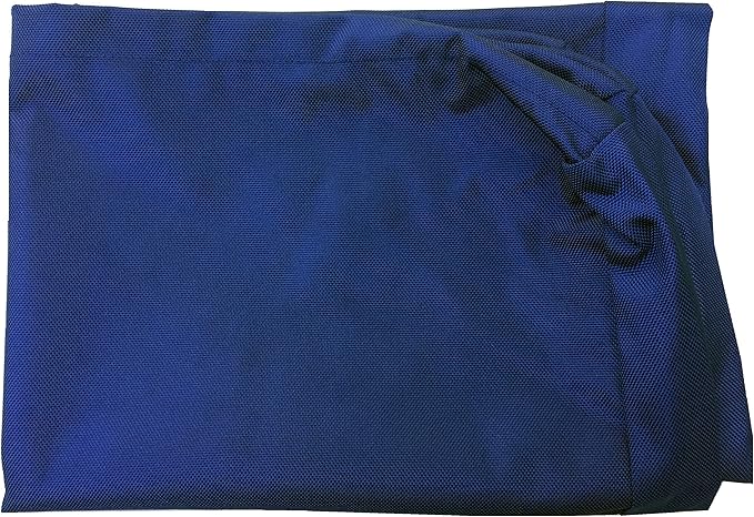 Dogbed4less Jumbo Extra Large Gel Infused Memory Foam Dog Bed with 1680 Nylon Heavy Duty Cover and Waterproof Liner, 55X37X8 Inches, Blue