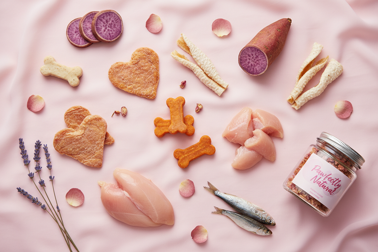 Natural Treats 핑크감성으로